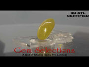 2.57 Ratti Natural Chrysoberyl Cat's Eye With Govt. Lab Certificate-(12210)