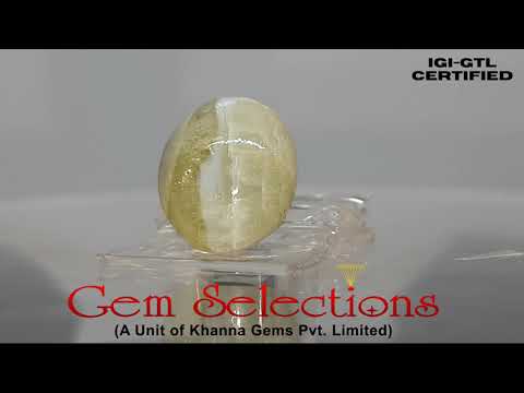 Natural Chrysoberyl Cat's Eye