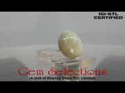 7.48 Ratti Natural Chrysoberyl Cat's Eye With Govt. Lab Certificate-(6771)