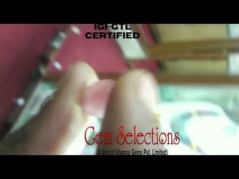 7.84 Ratti Natural Indian Ruby with Govt. Lab Certificate-(1221)