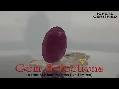 7.66 Ratti Natural Mozambique Ruby with Govt. Lab Certificate (7881)