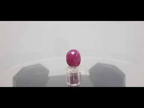 7.40 Carat Natural New Burma Ruby with Govt. Lab Certificate