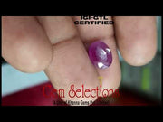 4.67 Ratti Natural Mozambique Ruby with Govt Lab Certificate-(7881)