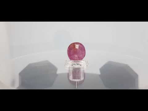 7.16 Ratti Natural New Burma Ruby with Govt Lab Certificate-(3441)