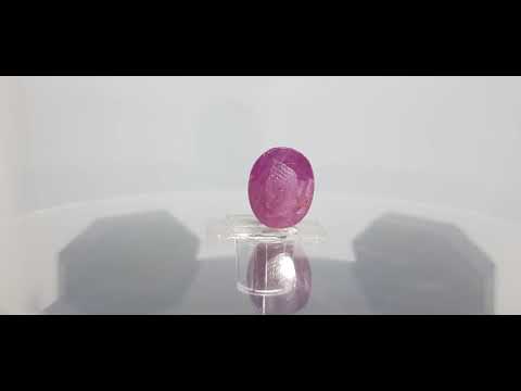 7.83 Ratti Natural New Burma Ruby with Govt Lab Certificate-(3441)