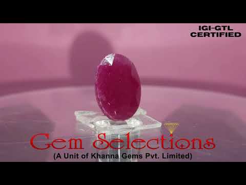 9.25 Ratti Natural Neo Burma Ruby with Govt. Lab Certificate-(5661)