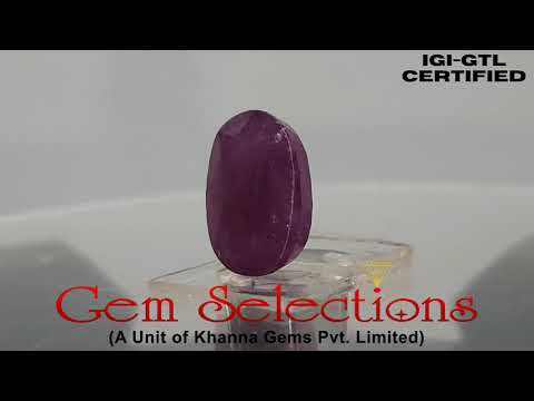 8.11 Ratti Natural Neo Burma Ruby with Govt. Lab Certificate-(3441)
