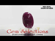 6.47 Ratti Natural Neo Burma Ruby with Govt. Lab Certificate-(3441)