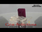 4.38 Ratti Natural Neo Burma Ruby with Govt. Lab Certificate-(3441)