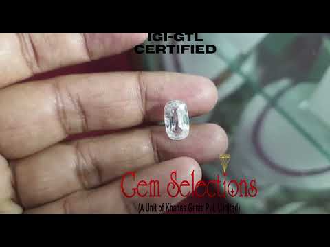 6.73/CT Natural Zircon with Govt. Lab certificate-(3441)