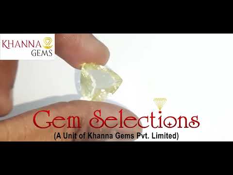 11.60/CT Natural Triangular Lemon Topaz-(850)