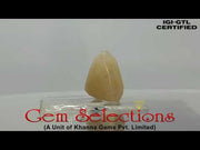 8.89 Ratti yellow sapphire with Govt Lab Certificate-(1221)