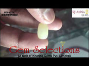 9.07/CT Natural Yellow Sapphire with Govt Lab Certificate-(1221)