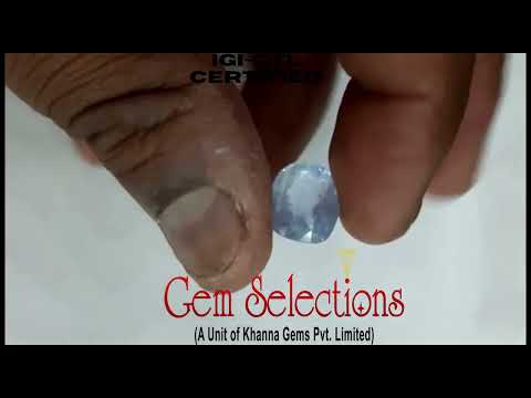 7.41/CT Natural Blue Sapphire with Govt Lab Certificate-BLUSA9U