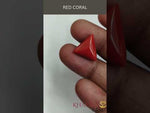 Load image into Gallery viewer, 7.39/CT Natural Triangular Red Coral-1800
