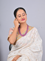 Load image into Gallery viewer, 77.5/GM FIVE LAYER RUBY BEADS MALA (625)
