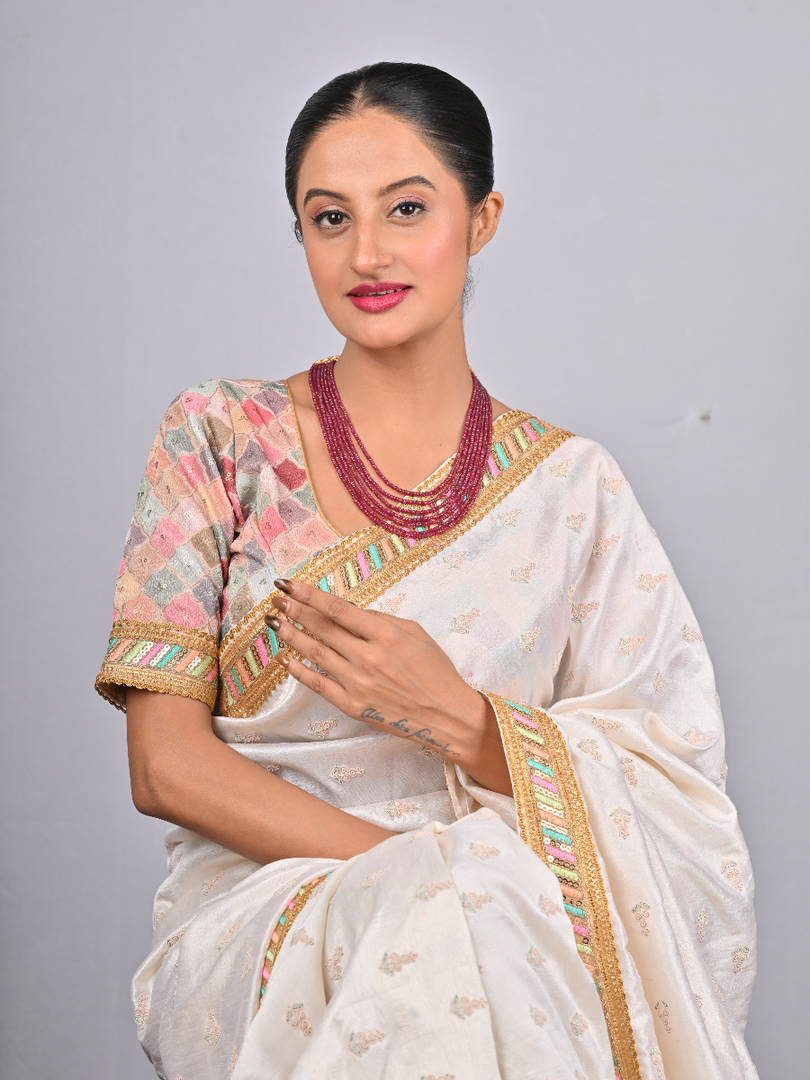 131.7/GM RUBY BEADS SEVEN LAYER MALA  (625)