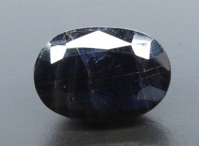 7.60/CT Natural Iolite with Govt Lab Certificate (1221)