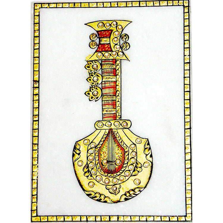 Gold Painted Plates & Tiles