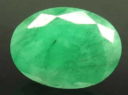 4.94/CT Natural Panna Stone with Govt. Lab Certificate (16650)