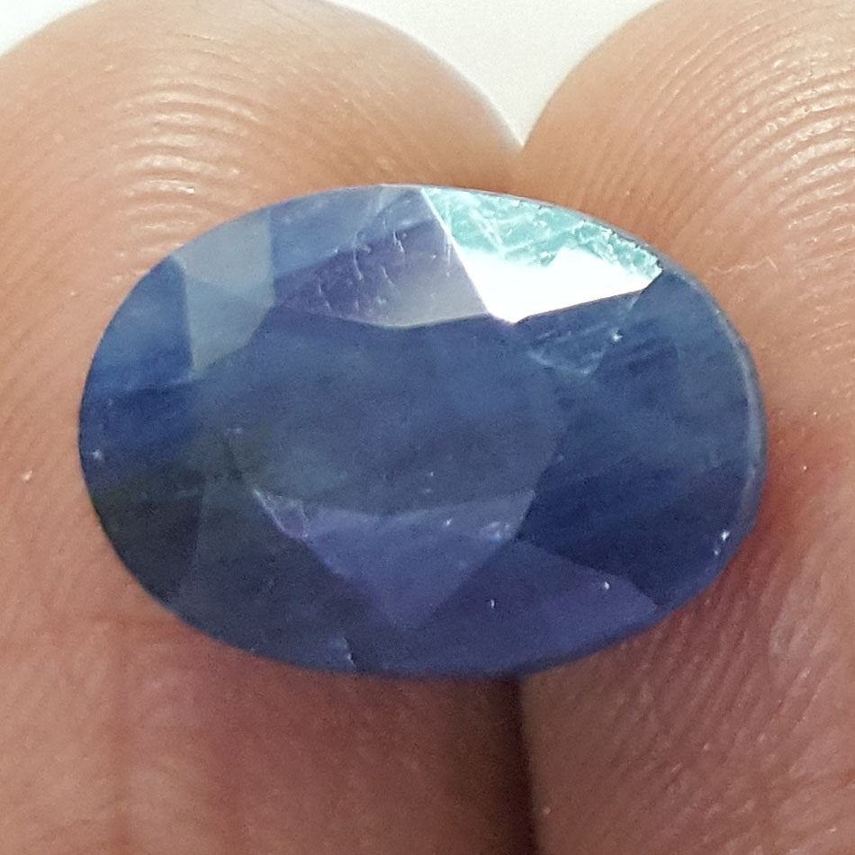 8.21 Ratti Natural Blue Sapphire With Govt Lab Certified-(2331)