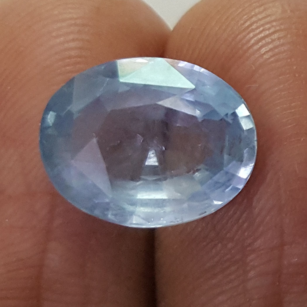 6.73/CT Natural Blue Sapphire With Govt Lab Certified (34410)
