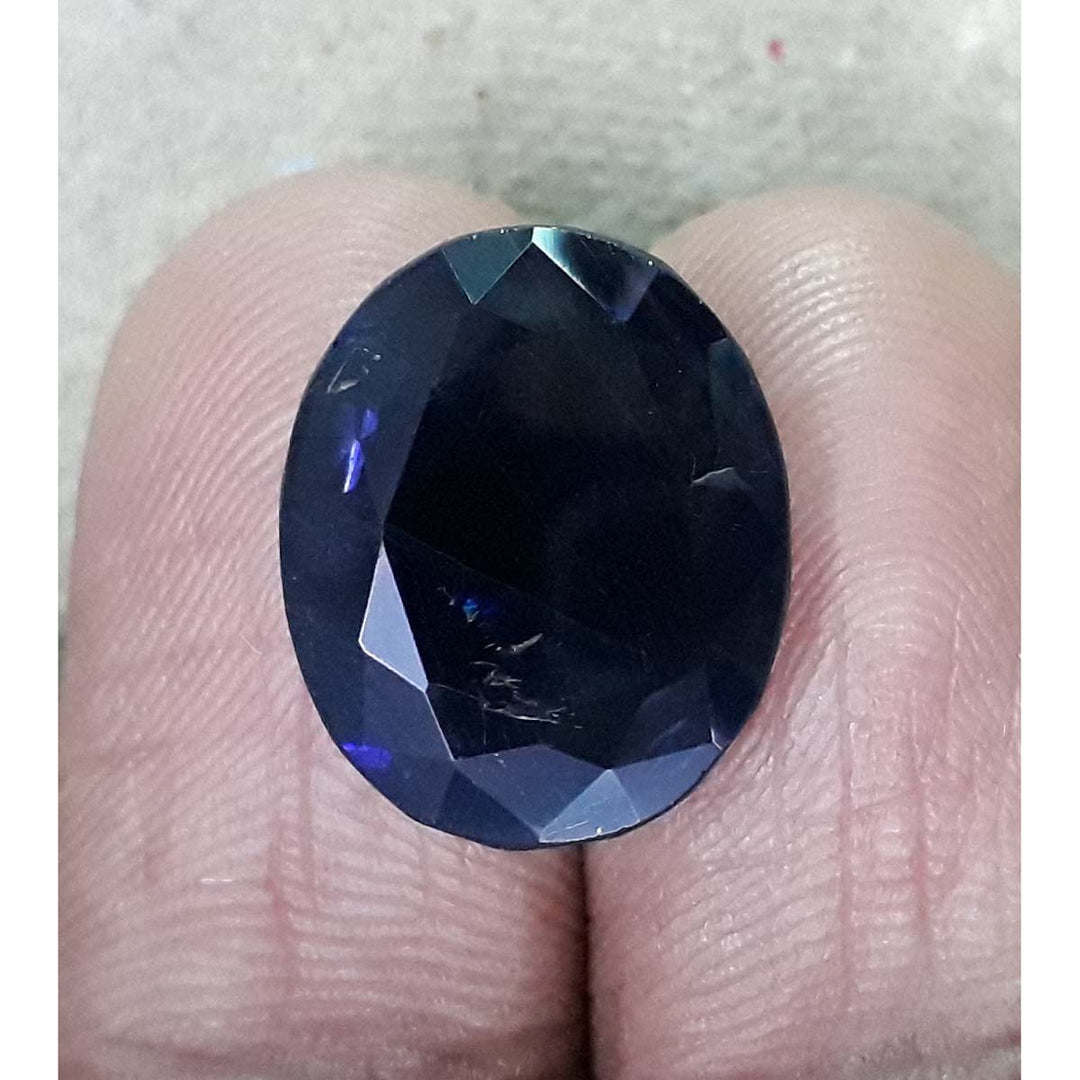9.87 Ratti Natural Iolite with Govt. Lab Certificate-(550)