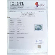 2.77/CT Natural Blue Sapphire with Govt Lab Certificate-BLUSA9U