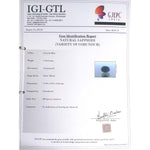 Load image into Gallery viewer, 5.54/CT Natural Blue Sapphire with Govt Lab Certificate-2331
