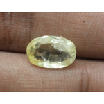 Load image into Gallery viewer, 6.64 Ratti Natural yellow sapphire with Govt Lab Certificate-(34410)
