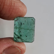 4.79/CT Natural Panna Stone with Govt. Lab Certificate (12210)