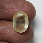 Load image into Gallery viewer, 6.43 Ratti Natural Yellow Sapphire With Govt Lab Certificate-(34410)
