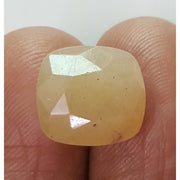 10.43 Ratti Natural Yellow Sapphire With Govt Lab Certificate-(1221)