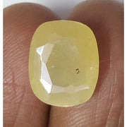 9.92 Ratti Natural Yellow Sapphire With Govt Lab Certificate-(4551)