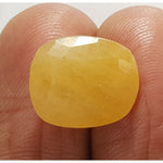 Load image into Gallery viewer, 11.33 Ratti Natural Yellow Sapphire with Govt Lab Certificate-(1221)
