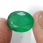 9.39 Ratti Natural Panna Stone With Govt. Lab Certificate (34410)