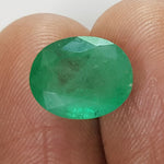 Load image into Gallery viewer, 4.44/CT Natural Emerald Stone With Govt. Lab Certificate (12210)

