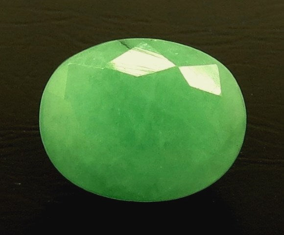 5.86//CT Natural Panna Stone with Govt. Lab Certificate (1221)