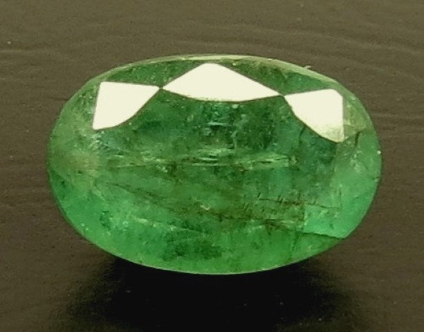 2.28/CT Natural Panna Stone with Govt. Lab Certificate (23310)