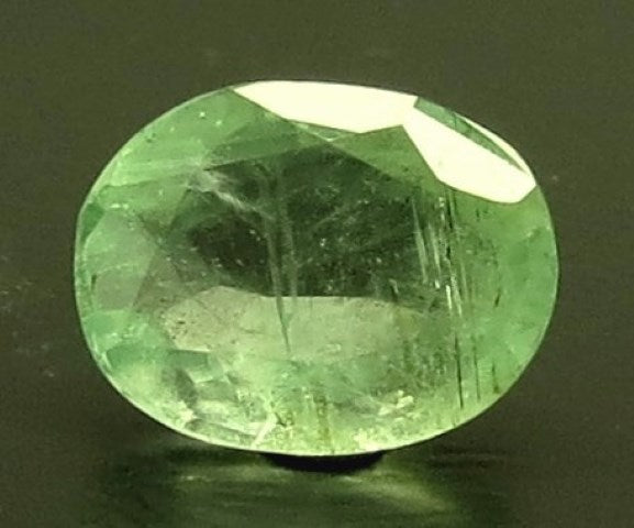 2.70/CT Natural Panna Stone with Govt. Lab Certificate (16650)