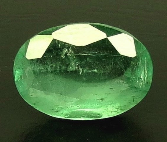 4.01/CT Natural Panna Stone with Govt. Lab Certificate (23310)
