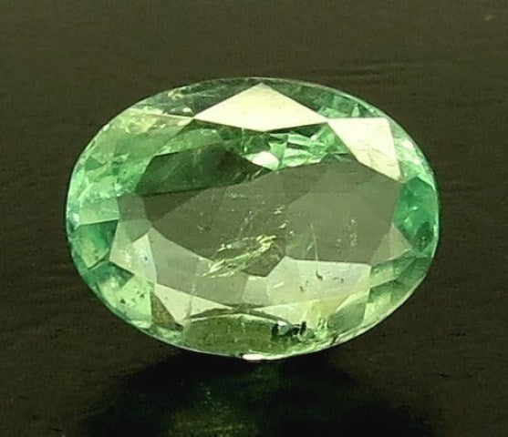 2.16/CT Natural Panna Stone with Govt. Lab Certificate (56610)