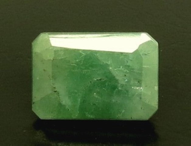 6.45/CT Natural Panna Stone with Govt. Lab Certificate (1221)