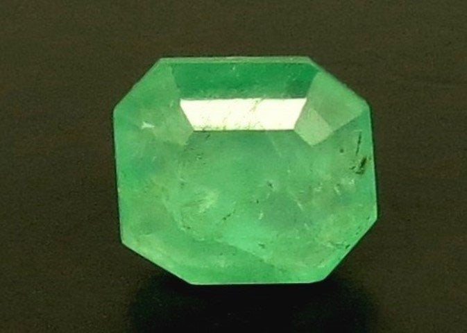 2.19/CT Natural Panna Stone with Govt. Lab Certificate (6771)