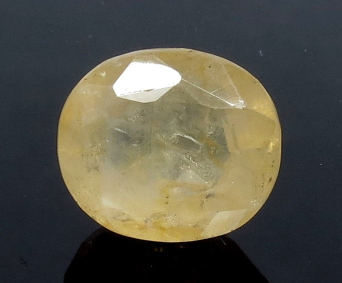9.45/CT Natural Ceylonese Pukhraj with Govt Lab Certificate-6771