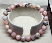 Natural Pink Opal Bracelet (1400)