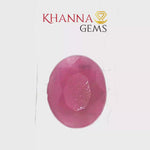 Load and play video in Gallery viewer, 7.19/CT Natural Ruby with Govt Lab Certificate-106234