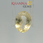 Load and play video in Gallery viewer, 10.27/CT Natural Yellow Sapphire with Govt Lab Certificate-116300