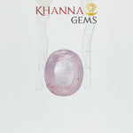 Load and play video in Gallery viewer, 4.62/CT Natural Purple Sapphire Stone with Govt Lab Certificate-10391D42103