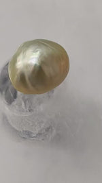 Load and play video in Gallery viewer, 3.17/CT Natural Basra Pearl with Govt. Lab Certificate (44000)
